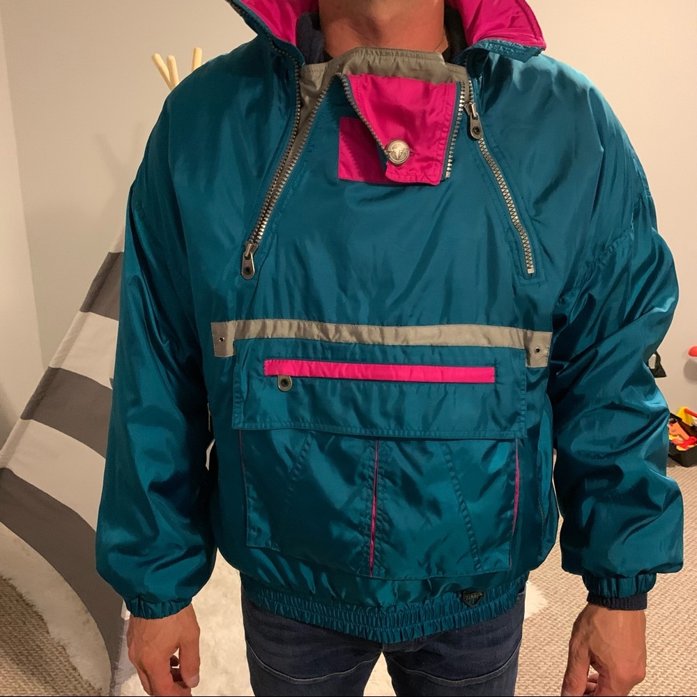 Men’s XL tyrolia retro ski jacket